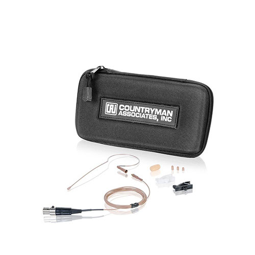 Countryman E6 Tan Headset with Accessories
