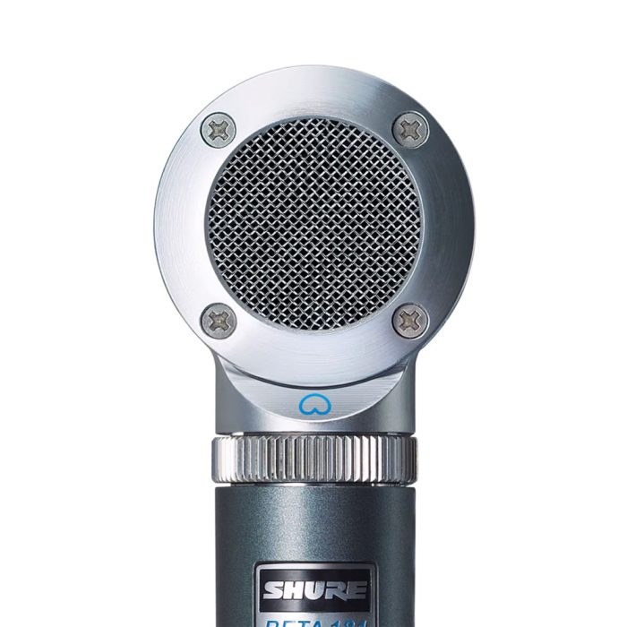 Close up of Shure BETA 181 Side Address Microphone