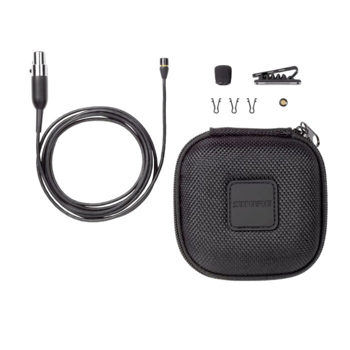 Shure MX150 Subminiature Lavalier Microphone With Accessories